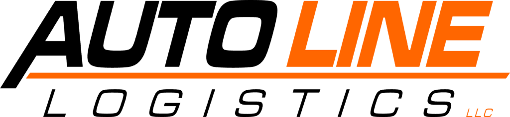 Logo of Autoline Logistics featuring orange and black colors, showcasing the company's branding.